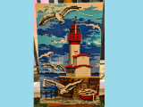 2D LEGO lighthouse